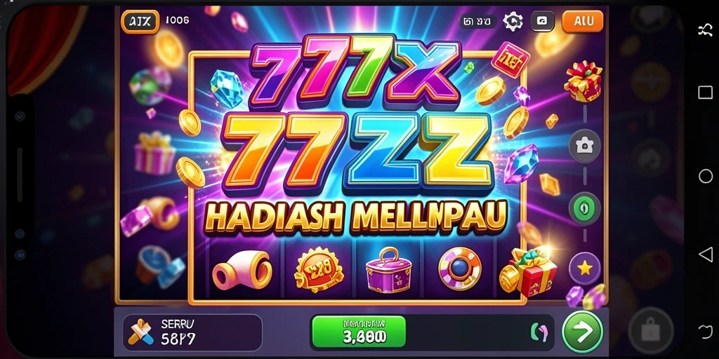 Tampilan seru dari gameplay Slot di 777ZX yang memikat.