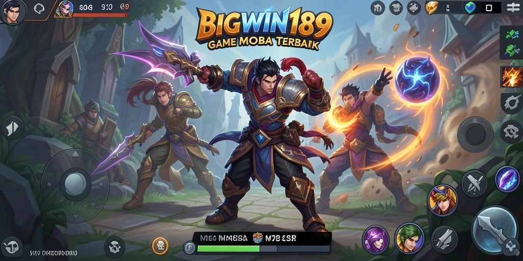 Tampilan seru dari aksi pertempuran di BIGWIN189.