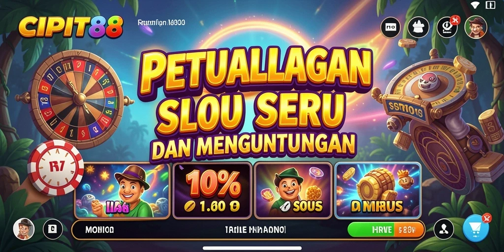 Tampilan gameplay Slot CIPIT88 yang menarik dan menyeronokkan.