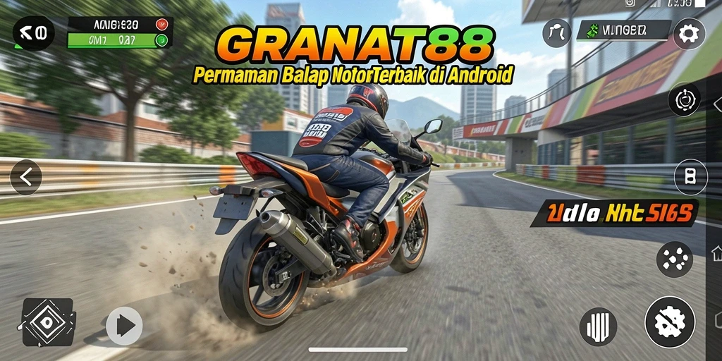 Screenshot gameplay <strong>GRANAT88</strong> yang penuh aksi dan kecepatan tinggi.