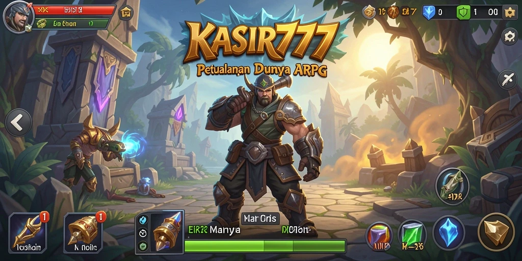 Tampilan gameplay KASIR777 yang penuh aksi dan petualangan.