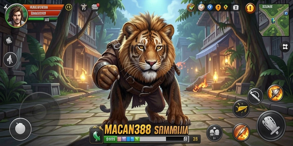Tampilan gameplay realistis dari <strong>MACAN388</strong> yang memukau dan interaktif.