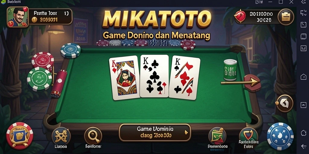 Tampilan gameplay MIKATOTO yang seru dan interaktif.