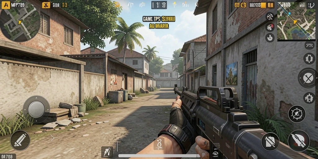 Tampilan gameplay TPS yang mendebarkan di MVP789.