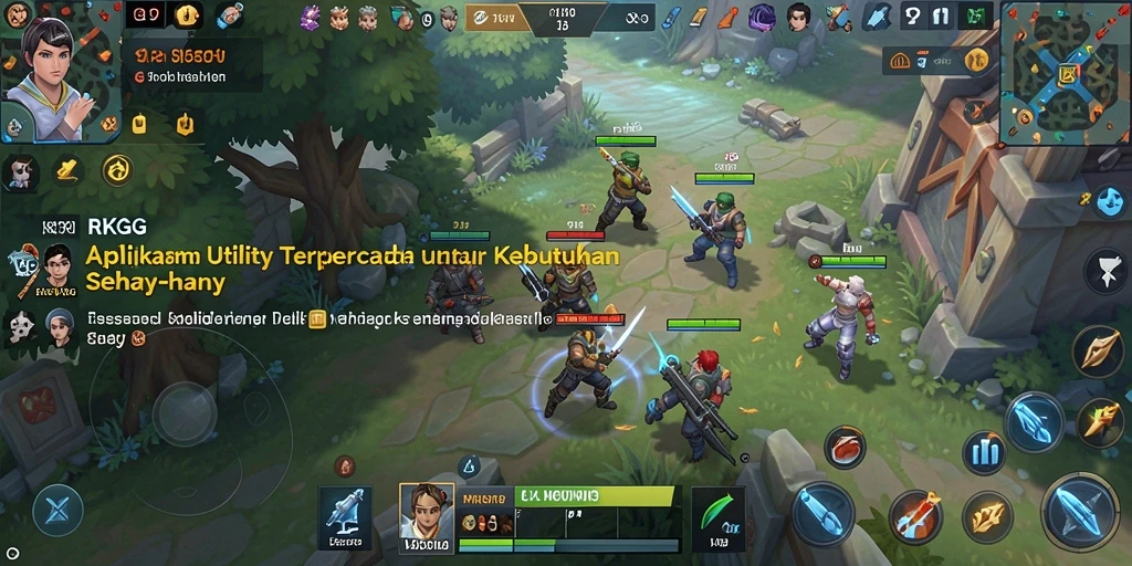 Tampilan antarmuka RKGG yang sederhana dan efektif.