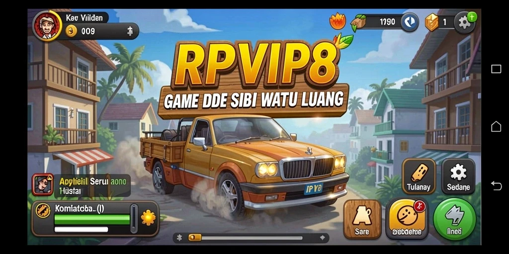 Screenshot gameplay RPVIP8 menampilkan aksi seru dalam permainan Idle.