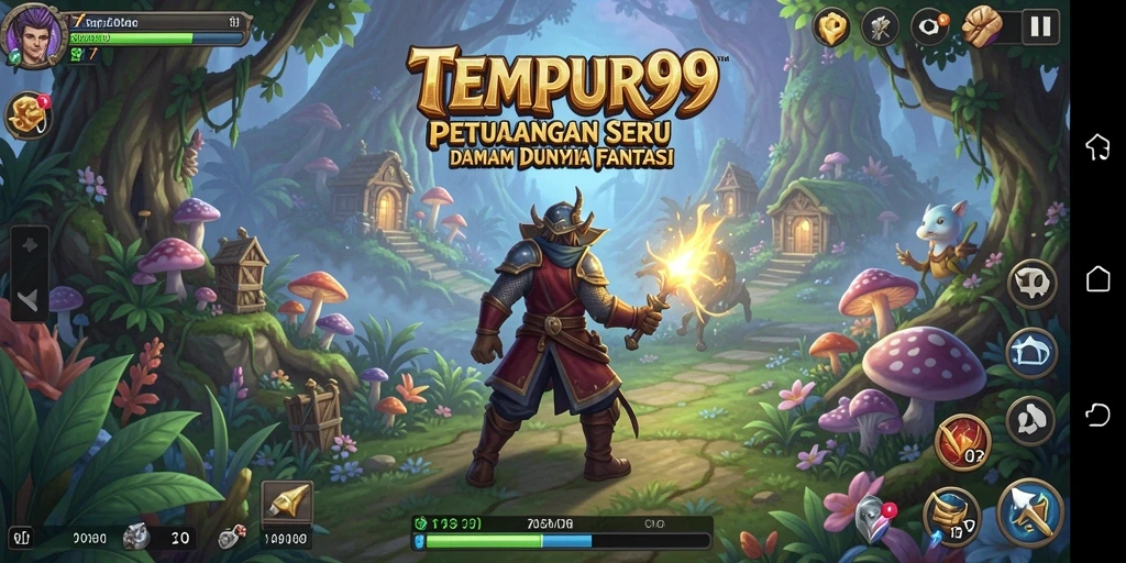 Gameplay seru dan grafis menawan dalam TEMPUR99.