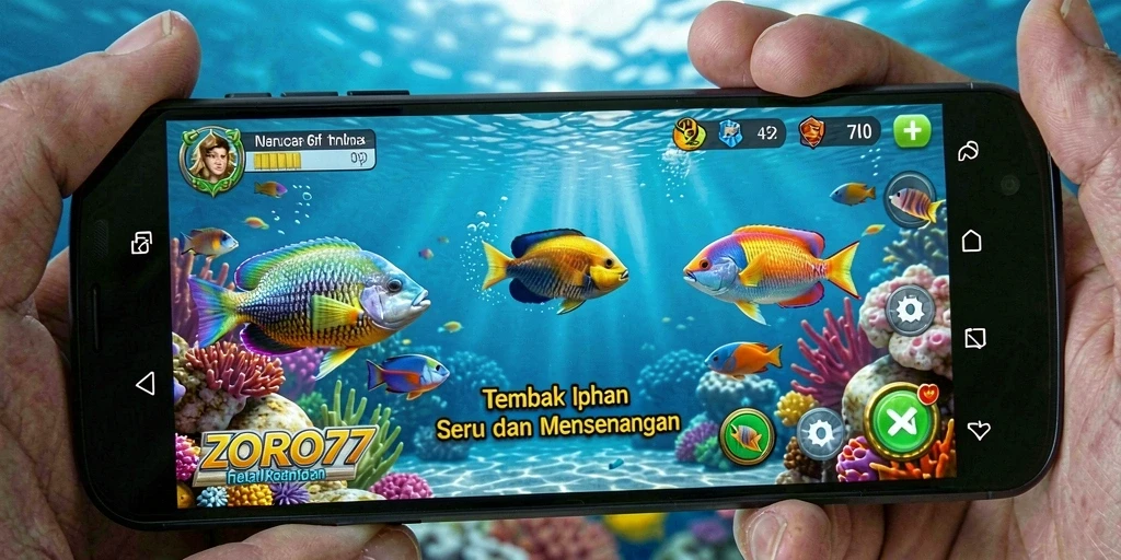 Gameplay menyerupai dunia bawah laut yang indah dan penuh tantangan.